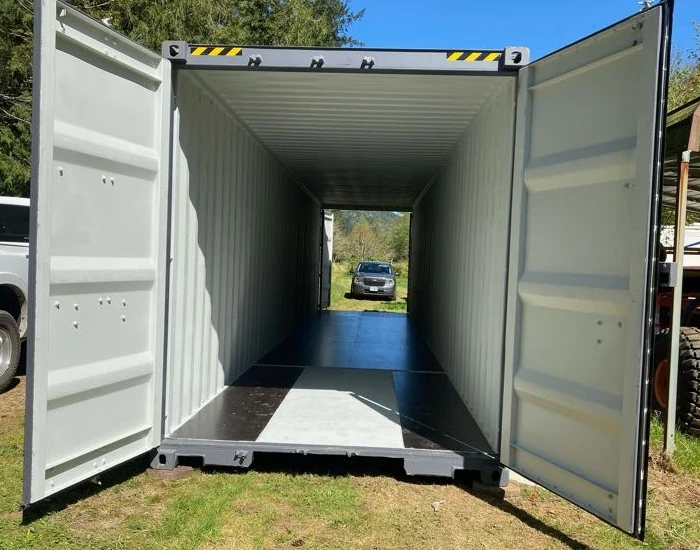 double-door shipping container