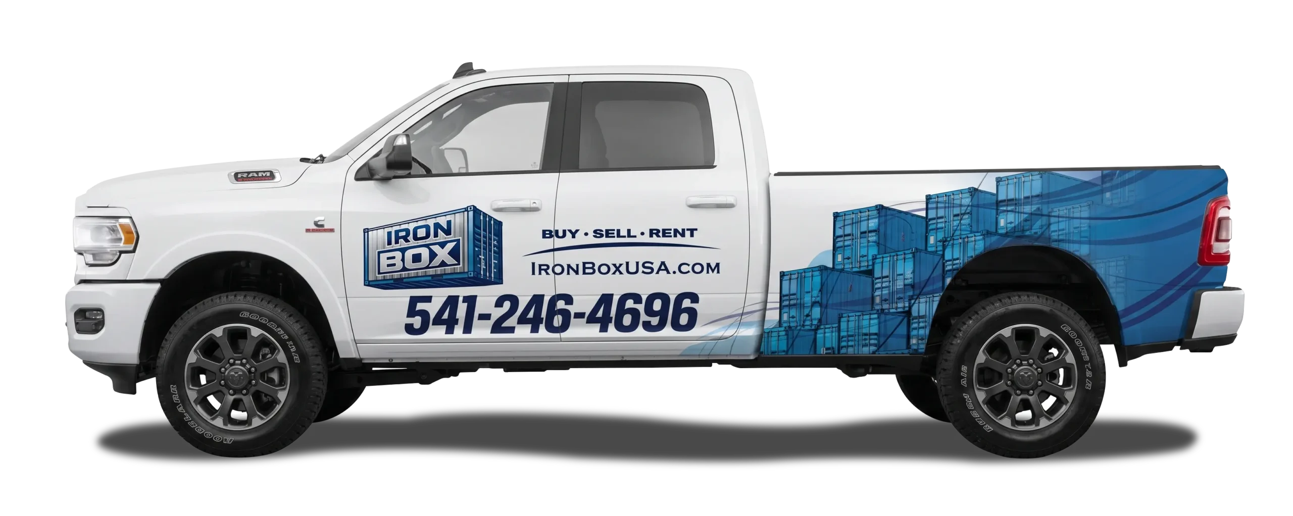 iron box truck commercial transport