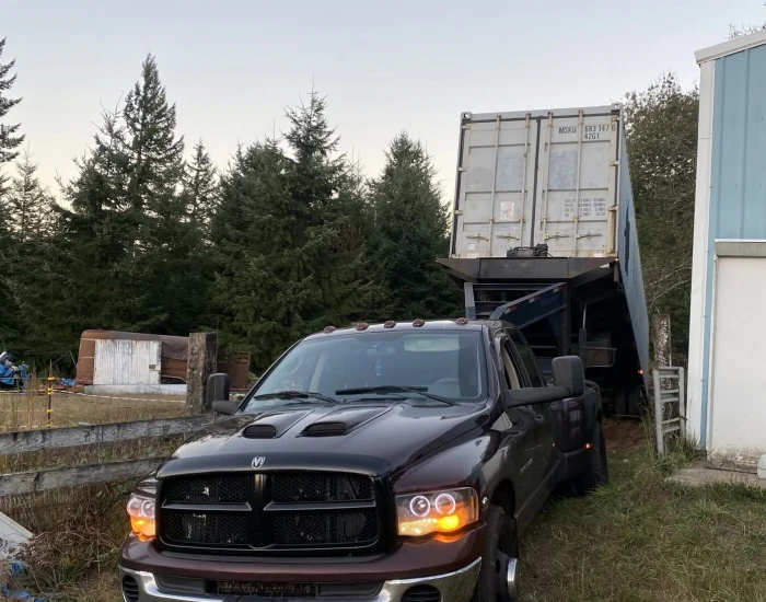 shipping container delivery