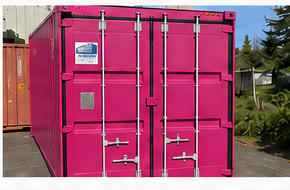 A used Cargo Worthy graded shipping container available for sale and delivery in the Eugene, Oregon area